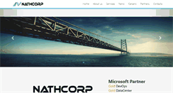 Desktop Screenshot of nathcorp.com