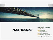 Tablet Screenshot of nathcorp.com